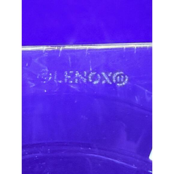 Lenox Ovations Crystal Candlestick Holders Set Of 2 Dual Pillers 5” Grannycore - Picture 7 of 10